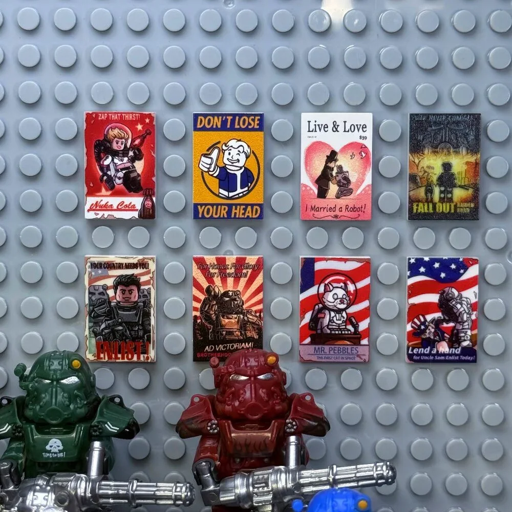 Fallout Power Armor Collection – 11 Custom Minifigures Set - Picture 7 of 8